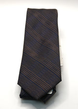 Load image into Gallery viewer, Stacy Adams Brown Tie and Hanky Set