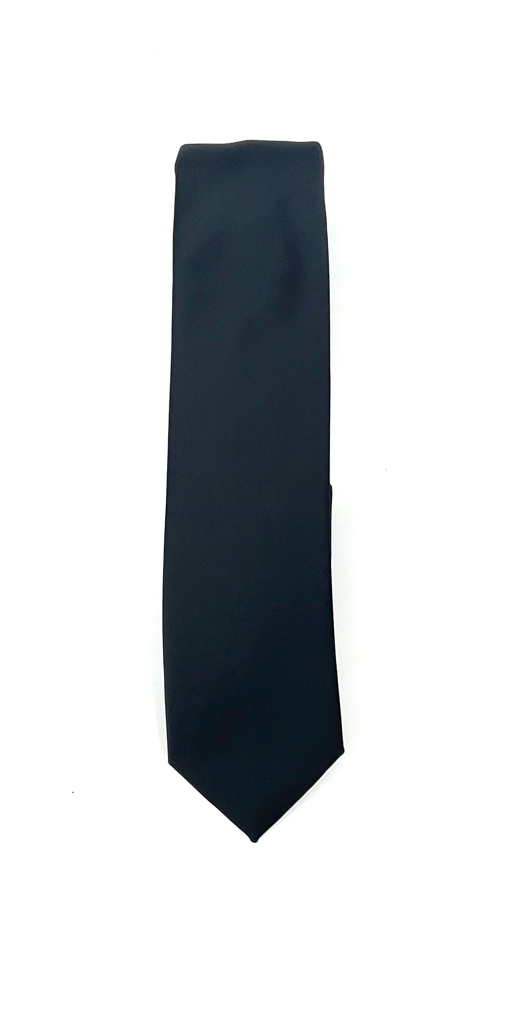 Zenio Solid Black Tie