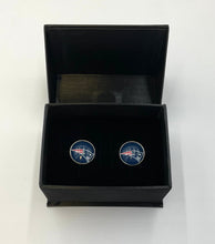 Load image into Gallery viewer, Circle Patriots Cufflinks