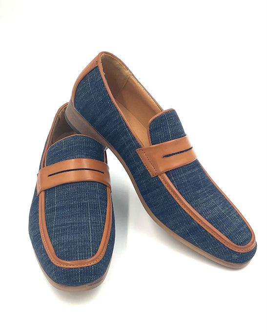 Blue Denim Loafer