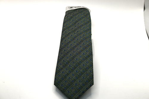Stacy Adams Green tie and Hanky Set
