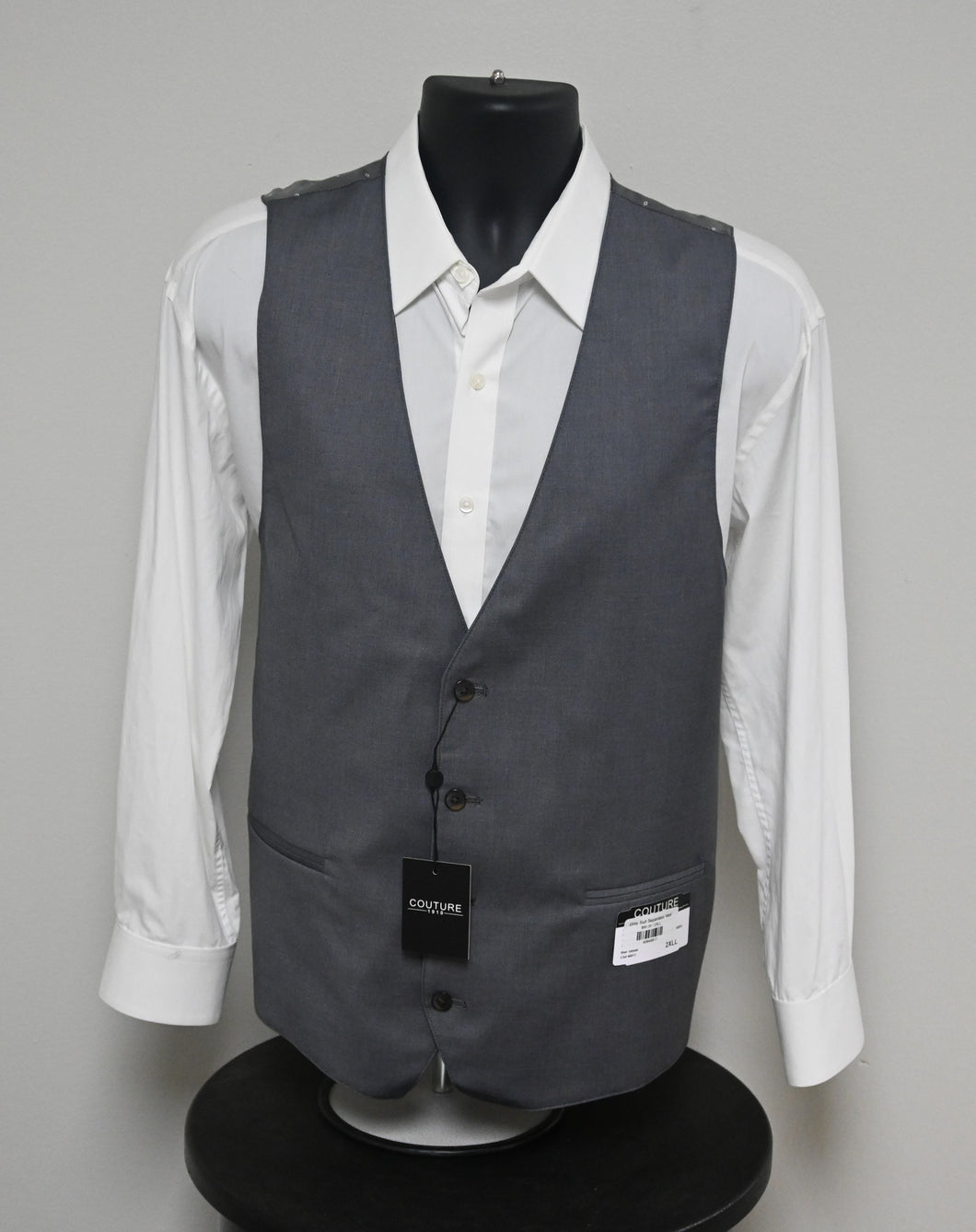 Grey Suit Separates Vest