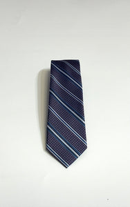 Dotted Striped Necktie