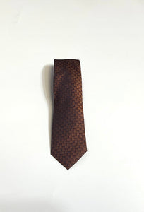 Rectangular Patterned Necktie