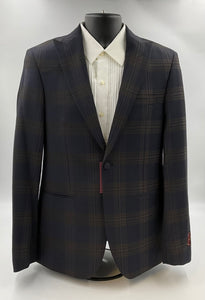 Bruno Magli Plaid Sports Jacket