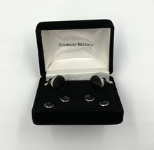 Load image into Gallery viewer, Giorgio Bissoni Two Toned Cufflinks and Studs