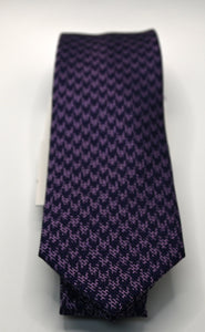 Stacy Adams Purple Tie and Hanky Set