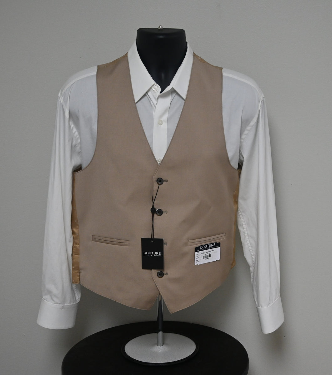 Tan Suit Separates Vest