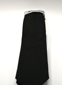 Stacy Adams Black Paisley TIe and Hanky Set
