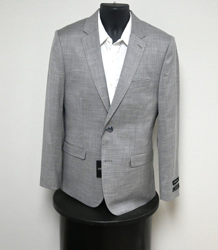 Black and White Sharkskin Suit Separates Coat