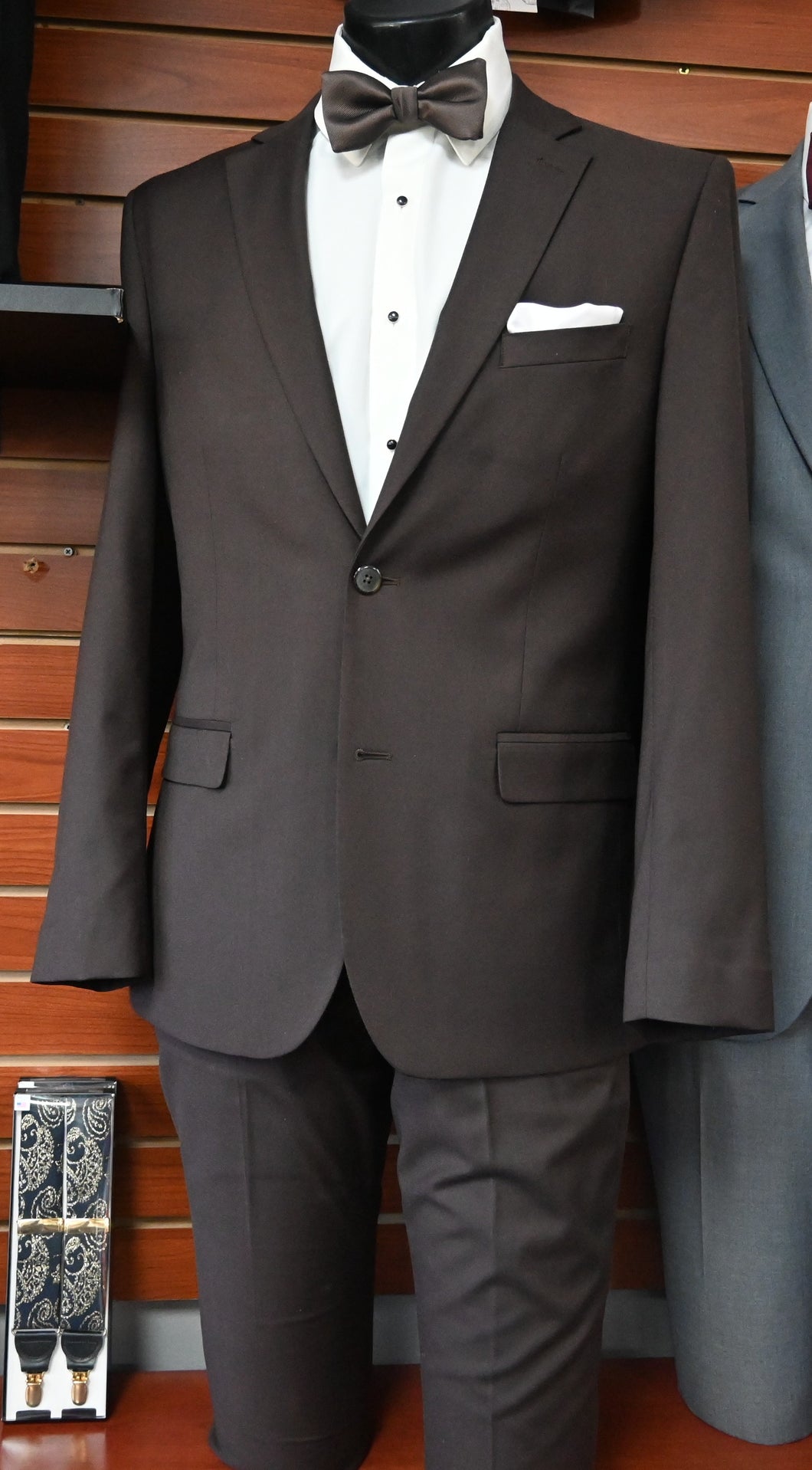 Brown Suit Separates Pant