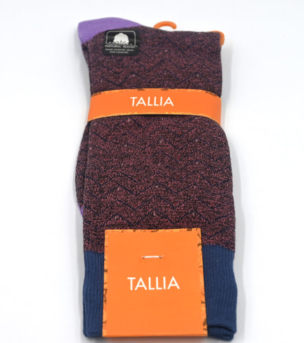 Chevron Patterned Sock