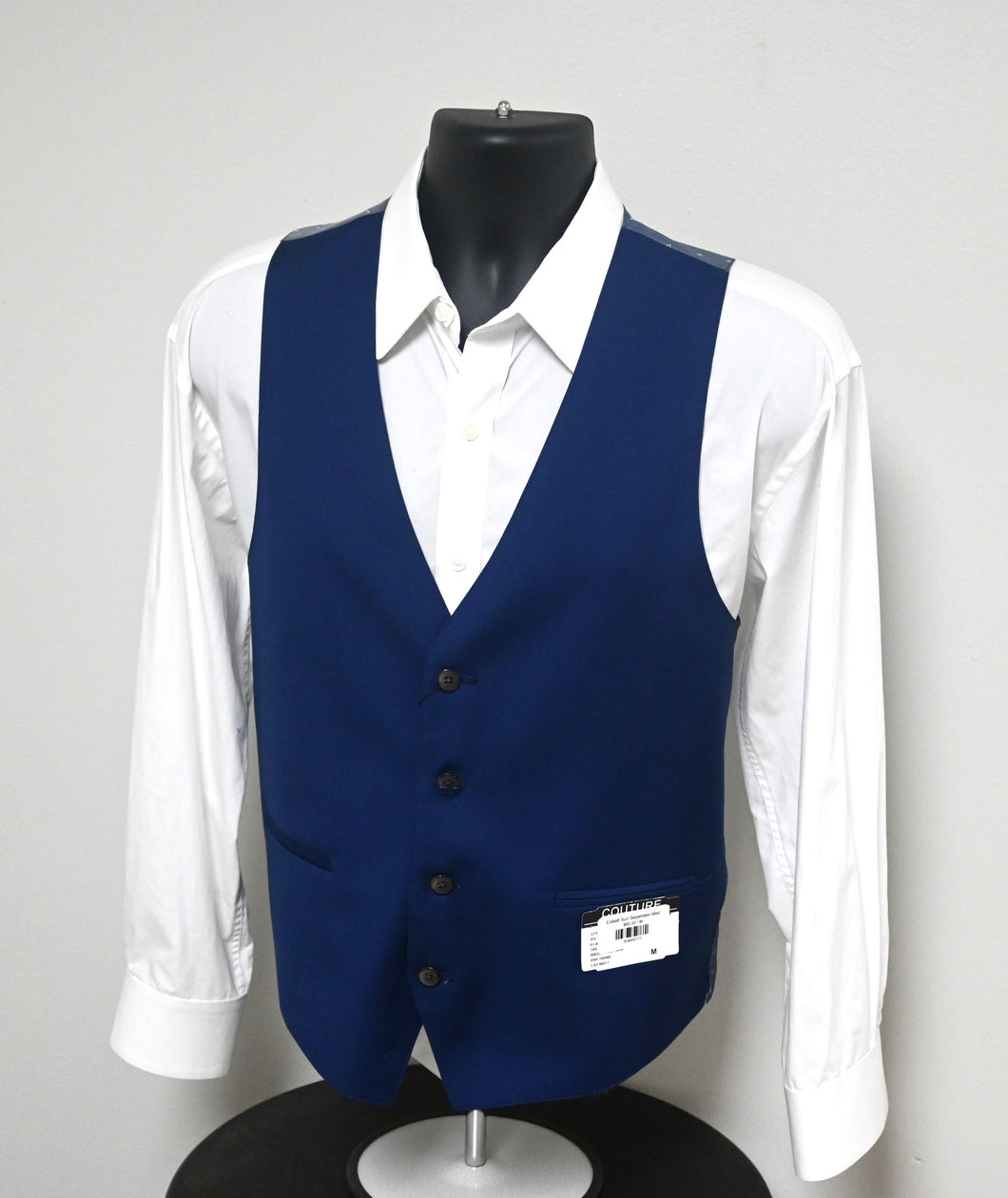 Cobalt Suit Separates Vest