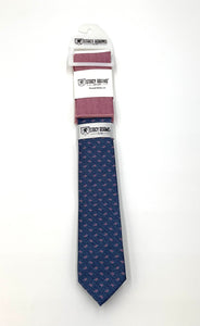 Stacy Adams Small Paisley Tie and Hanky Set