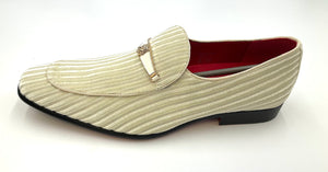 Rippled Velvet Shoe