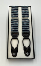 Load image into Gallery viewer, Herringbone Pattern Brace Suspenders