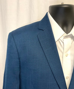 Blue Window Pane 2 Piece Suit