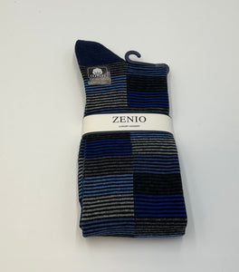 Zenio Striped Square Socks