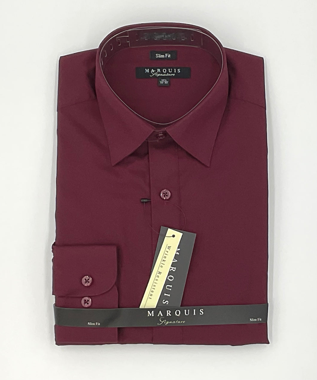 Burgundy Dress Shirt