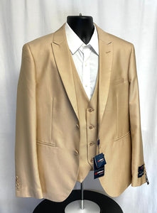 Tan 3 Piece Suit