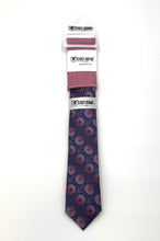 Load image into Gallery viewer, Stacy Adams Geometric Tie and Hanky Set