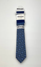 Load image into Gallery viewer, Stacy Adams Medallion Tie and Hanky Set