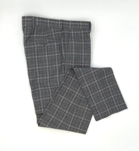 Load image into Gallery viewer, Heather Grey Plaid Suit