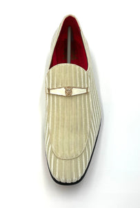 Rippled Velvet Shoe