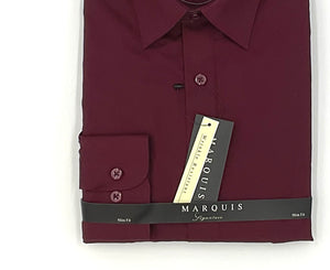 Burgundy Dress Shirt