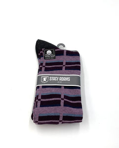 Stacy Adams Box Striped Sock