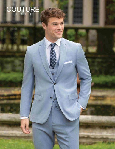 Oxford Blue Sharkskin Suit Separates Vest