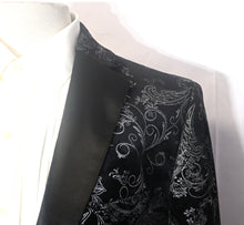 Load image into Gallery viewer, Velvet Patterned Dinner Jacket