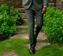 Load image into Gallery viewer, Forest Sharkskin Suit Separates Pant