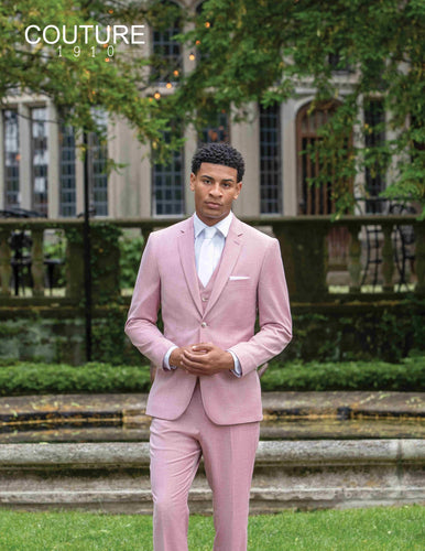 Rose Sharkskin Suit Separates Coat