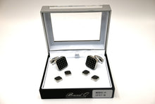 Load image into Gallery viewer, Square Studs and Cufflinks Set