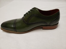 Load image into Gallery viewer, Green Oxford Shoe