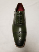 Load image into Gallery viewer, Green Oxford Shoe