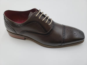 Taupe Captoe Oxford Shoe