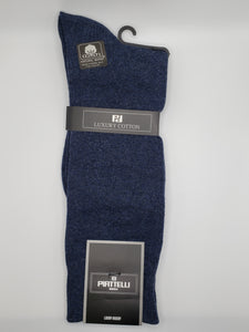 Heather Navy Sock