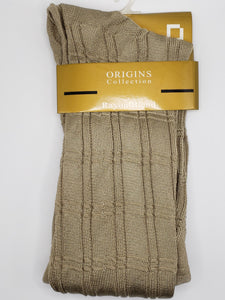 Origins Box Pattern Thin Sock