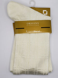 Origins Box Pattern Thin Sock