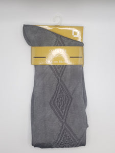 Origins Diamond Pattern Thin Socks