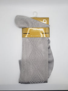 Origins Diamond Pattern Thin Socks