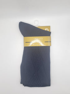 Origins Diamond Pattern Thin Socks