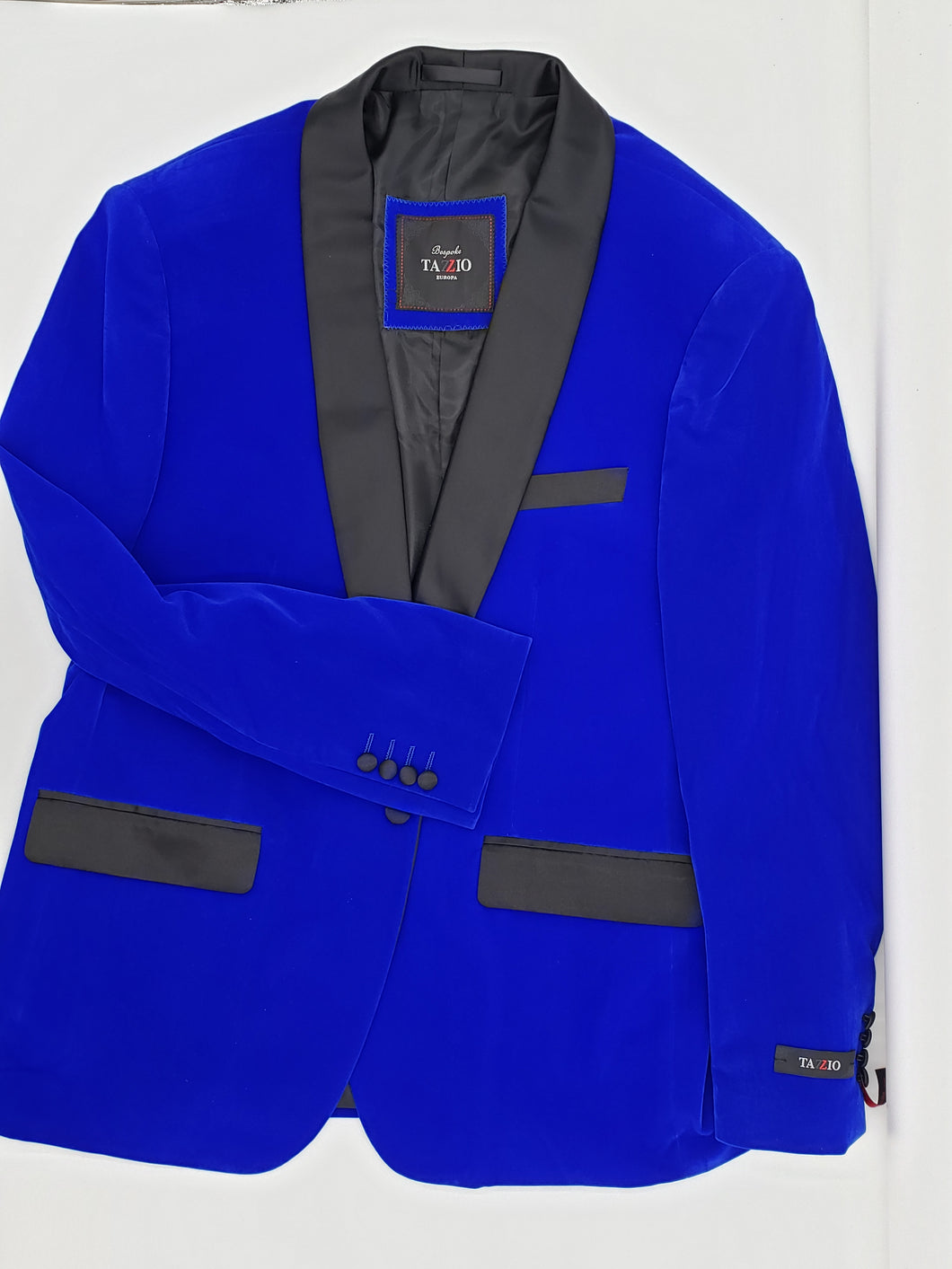 Cobalt Velvet Dinner Jacket