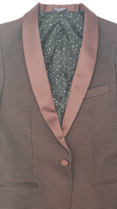 Diamond Pattern Dinner Jacket