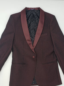 Diamond Pattern Dinner Jacket