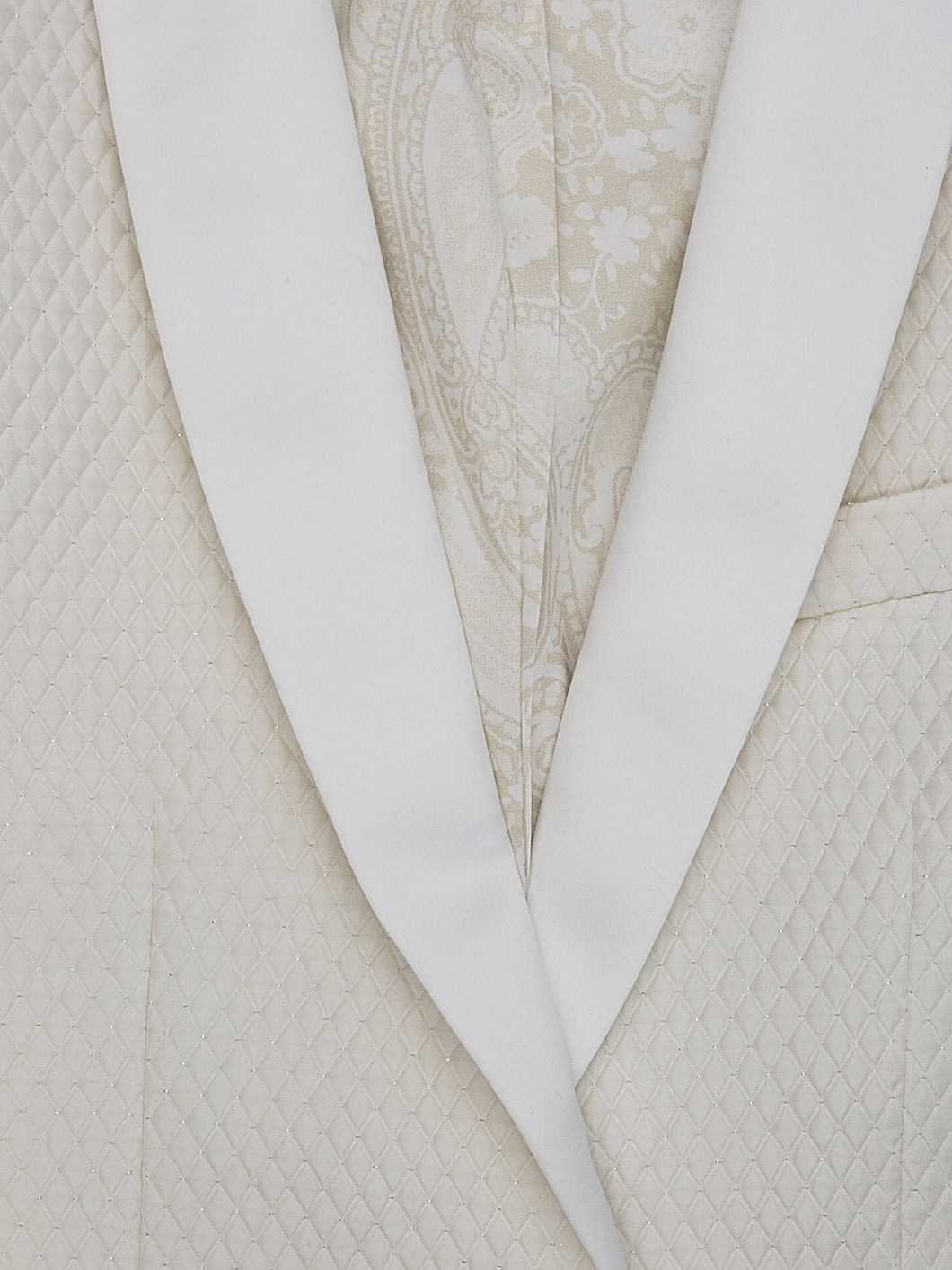 Diamond Pattern Dinner Jacket