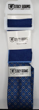 Load image into Gallery viewer, Stacy Adams Small Medallion Tie and Hanky Set