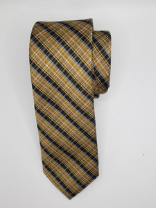 Small Plaid Print Necktie